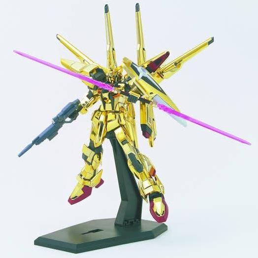 Bandai HG 1/144 Shiranui Akatsuki Gundam gold plated seed destiny