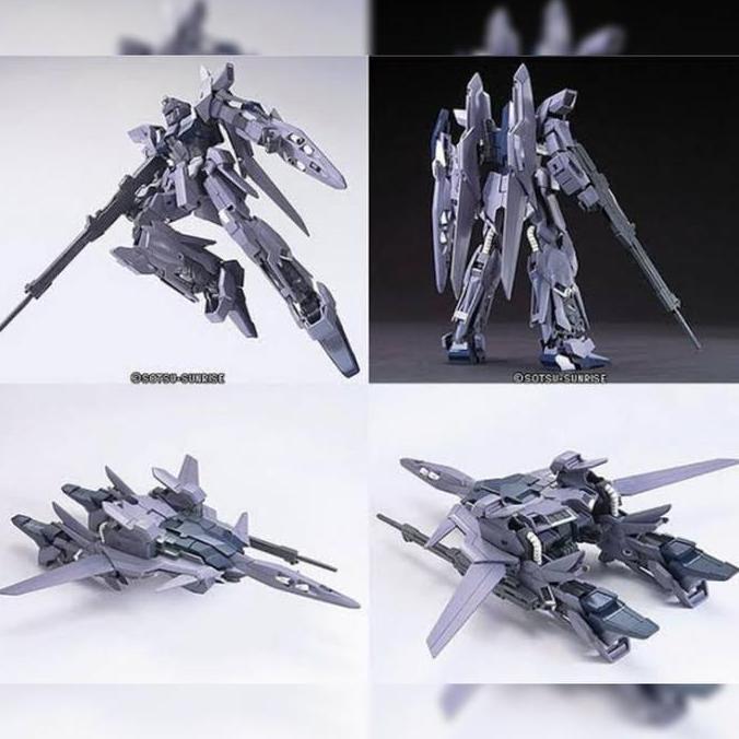 Bandai Original HG HGUC 1/144 Delta Plus Gundam bisa jadi pesawat zeta