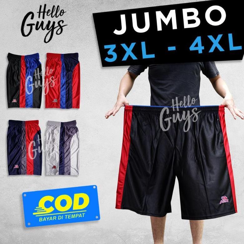 ORIGINAL CELANA BASKET JUMBO XL-XXXL/CELANA PENDEK PRIA PARAGON SUPER JUMBO/CELANA PENDEK PARAGON JU