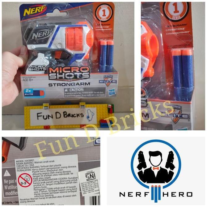 Nerf Strongarm Microshot Microshots