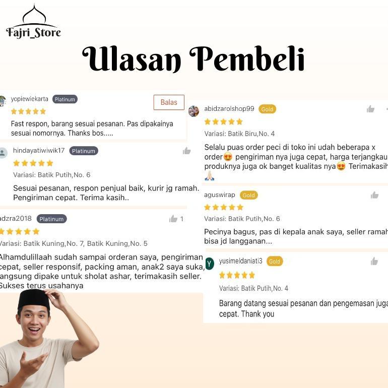 sale Kopiah Haji / Peci Batok / Peci Putih / Peci Kalbut Putih Tinggi 8 cm