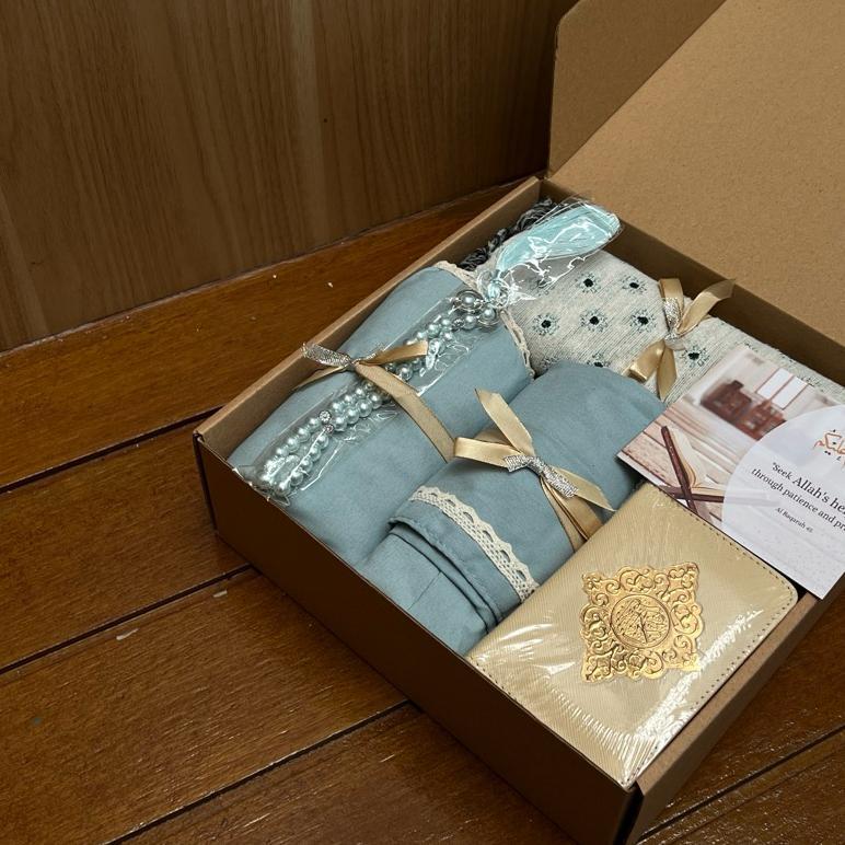 HOT SALE Mukena Set Seserahan Hampers Mukena Murah Kado Istri Kado Pernikahan Hadiah Wisuda Mukena T