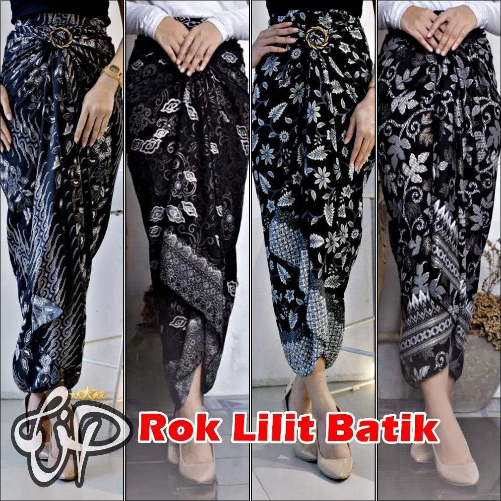 sale CIP Rok lilit batik / rok lilit instan / rok lilit tali panjang / rok pesta bawahan kebaya mode