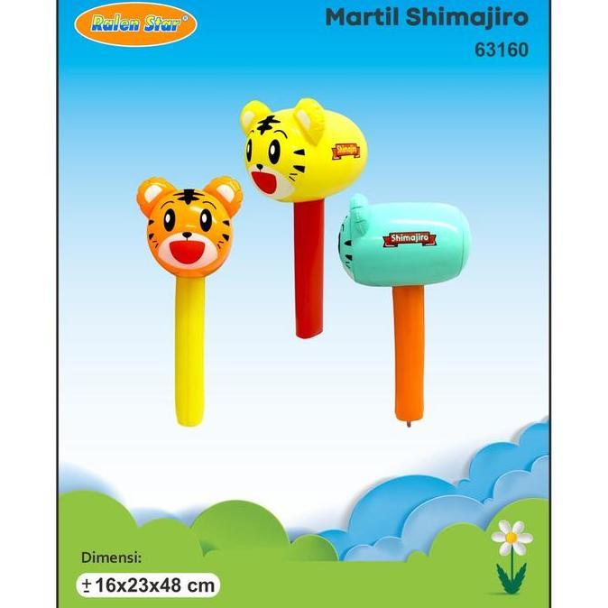 Promo 63160 PALU gambar SHIMAJIRO 48cm MAINAN TIUP PALU 1lsn=12pc Diskon