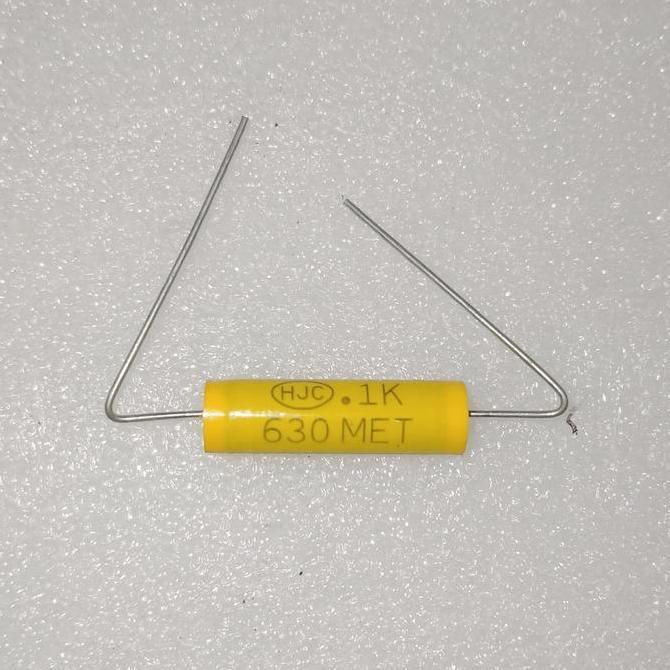 kapasitor axial 0,1uf 630v MET HEMAT