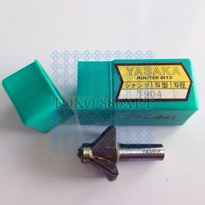 ,,,,,,,] Mata Profil 306-441 Router Bit 45 Chamfer 1/2" Yasaka Japan