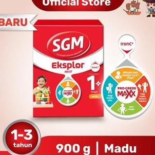 Milxia- Sgm 1+ Madu 900 Gram Untuk 1-3 Tahun