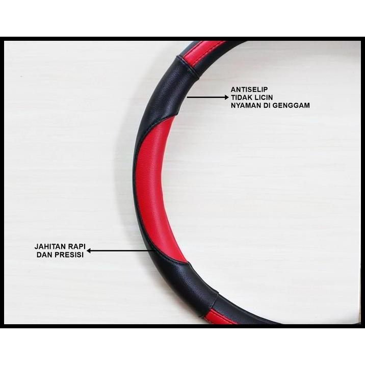 TERMURAH COVER STEER / SARUNG STIR MOBIL PREMIUM AVANZA / XENIA 2008 - 2011