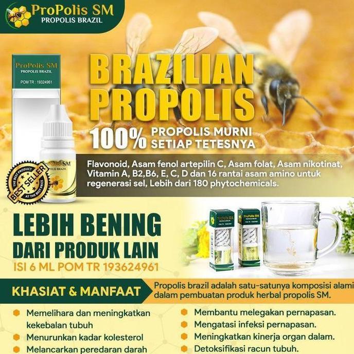 Grosir Propolis Sm Untuk Cacar Dan Gatal - Isi 6Ml