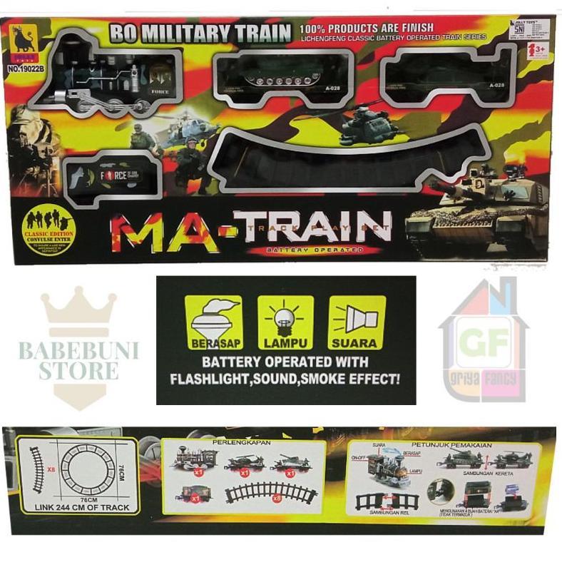 [DAS] Mainan Kereta Api Asap MA Train / Choocoo Train / Orbit Train Track Play Set