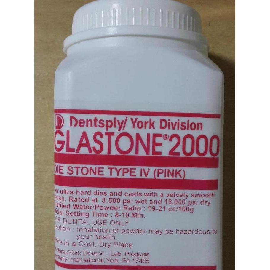 Glastone | Gips Stone | Die Stone | Dental Stone Type IV Pink