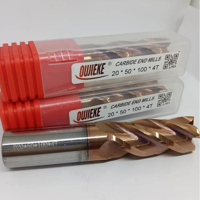 endmill carbide 20mm hrc55 terlaris