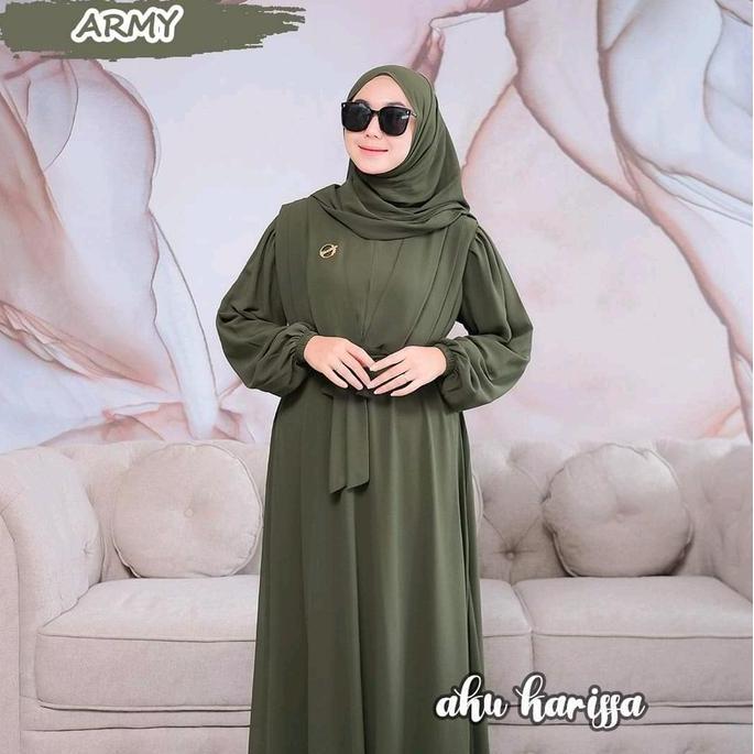 SET GAMIS SIENA CERUTY BABYDOLL ORI AKU KARISSA GAMIS LEBARAN TERBARU KEKINIAN Best Quality