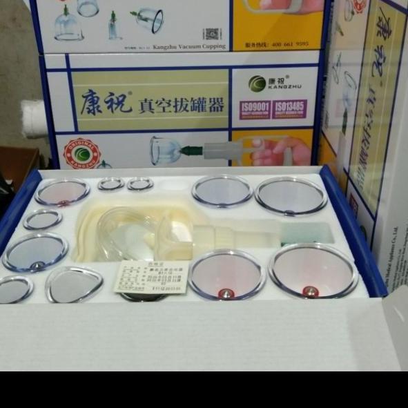 Alat bekam kangzhu isi 12/alat bekam kang Zhu/kop angin kangzhu isi 12