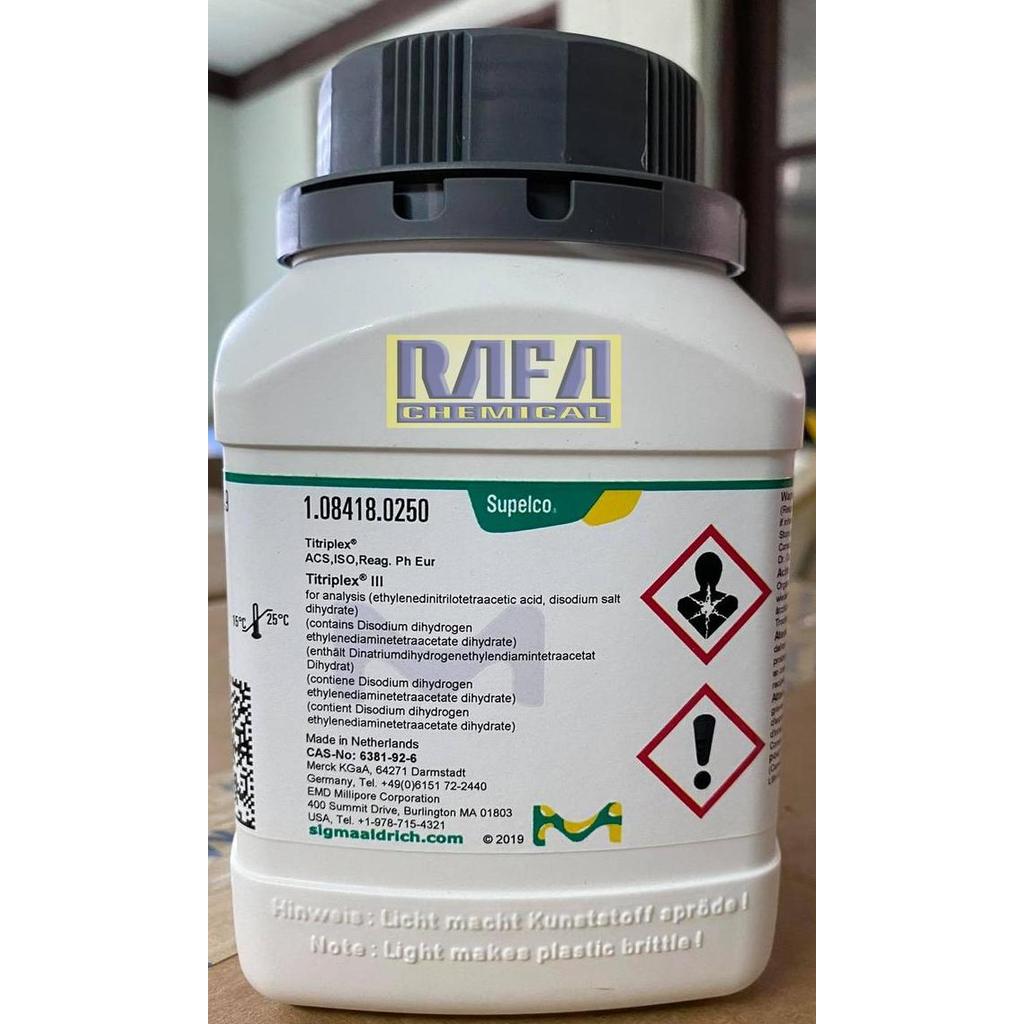 Titriplex III merck | na2edta edta merck | 1.08418.0250  |  250 g