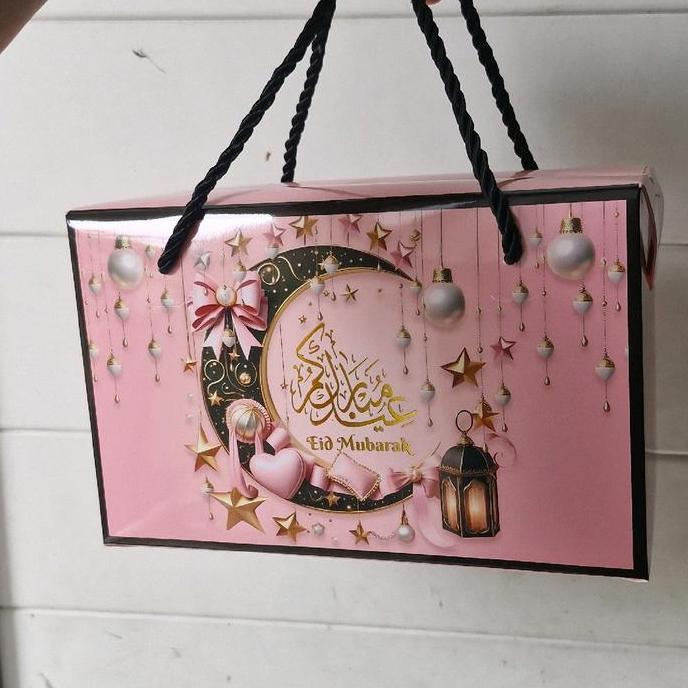 10pcs Java Box lebaran 600ml box lebaran 2 jar 500ml box lebaran 2 jar 400ml dus kuker lebaran box s