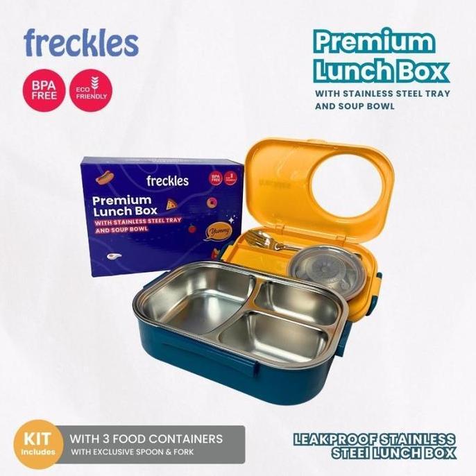 FRECKLES PREMIUM STAINLESS STEEL LUNCH BOX