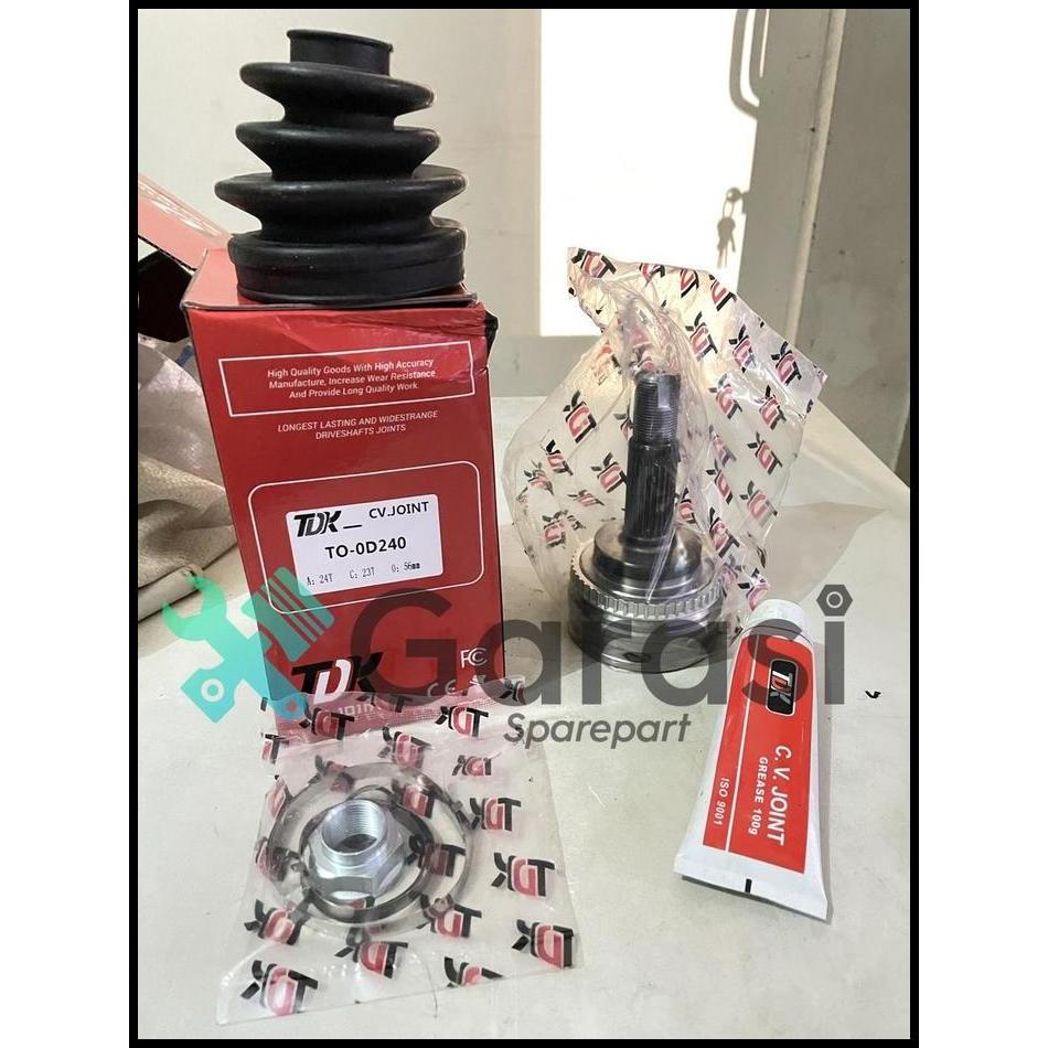 TERMURAH CV JOINT OUTTER / KOKEL AS RODA LUAR TOYOTA VIOS GEN1 2003-2007 