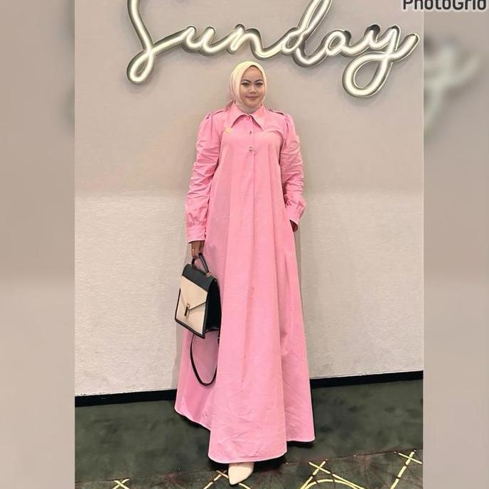 COD Queenasyari - Mona Dress (DRESS ONLY) Baby Cordoray Jumbo Ld 110-140 cm Dress Simpel Nyaman Dail