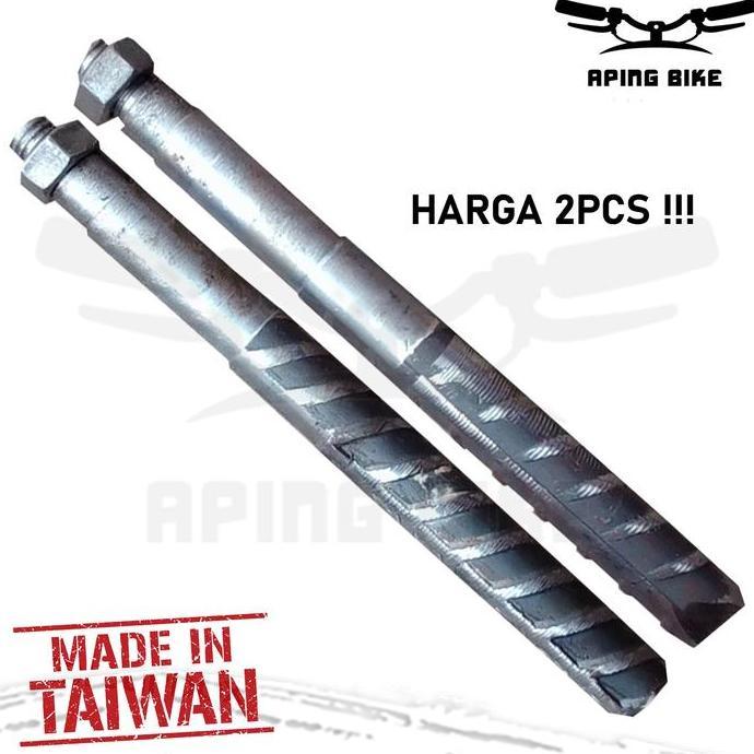 AS Samping Becak Taiwan (2 Pcs) AS Pipa Besi Gerobak Becak Barang