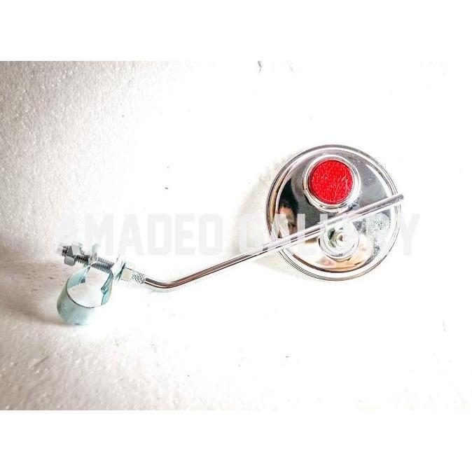 SPION SEPEDA LOWRIDER KACA BULAT LINGKARAN BUNDAR TAIWAN