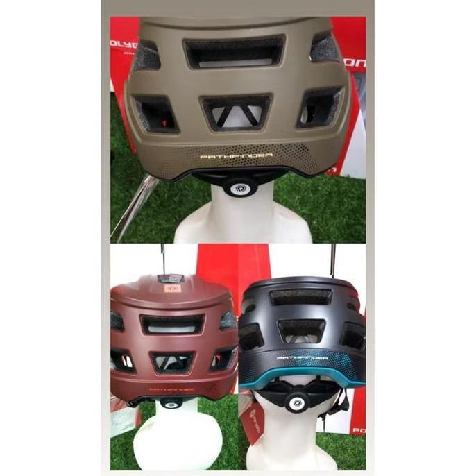 Helm / HELMET POLYGON PATHFINDER Sepeda MTB GRAVEL XC