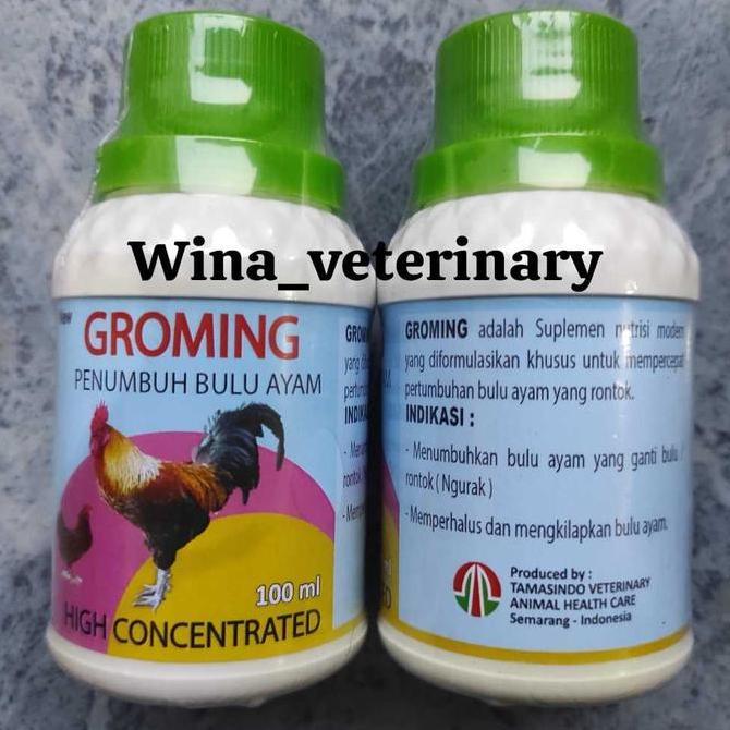 Berkualitas Groming 100 Ml - Penumbuh Bulu Ayam