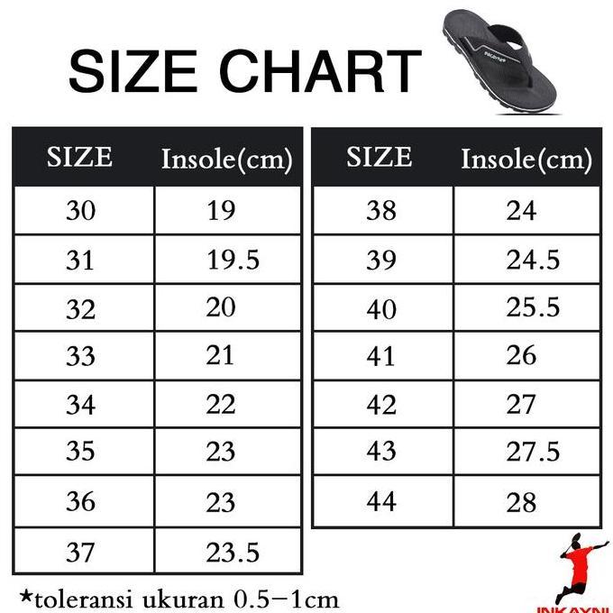 DR333 >> sandal jepit hitam pria sandal selop anak anak anti selip empuk Size 30-44 sandal anak laki
