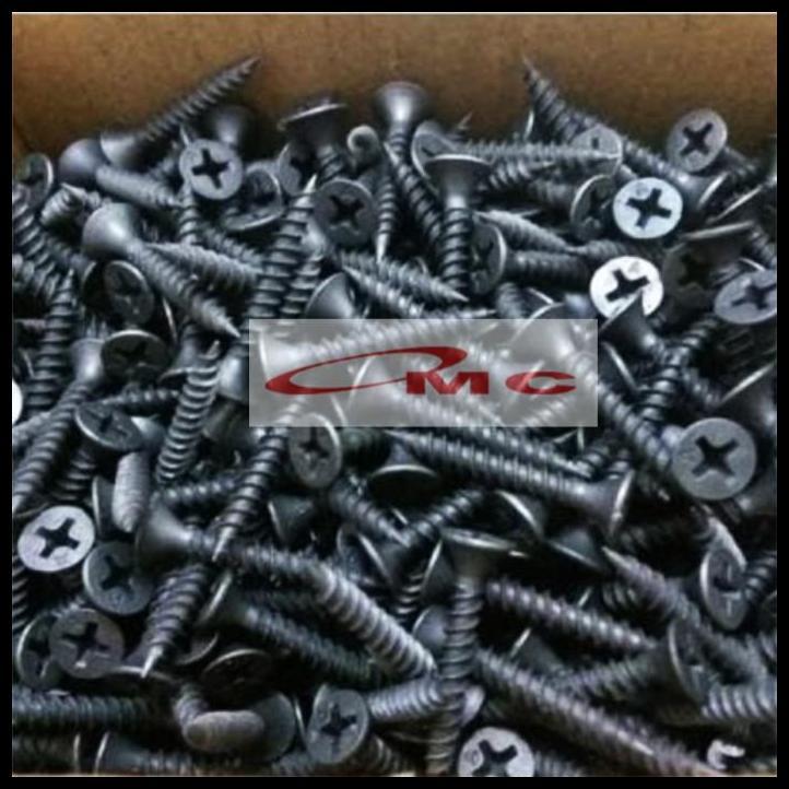 TERLARIS CAMEL SKRUP SEKRUP GYPSUM 6X2" SEKRUP GIPSUM HITAM SEKRUP DRYWALL SCREW SDS 6X2 INCH BAUT P