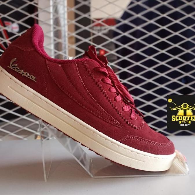 sepatu fila x vespa original RED terlaris