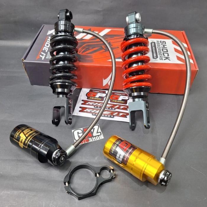 Ride It Monoshock Vixion Tabung Pisah Gp 103 Flexible Shock Belakang Vixion New Old Nvl Shockbreaker