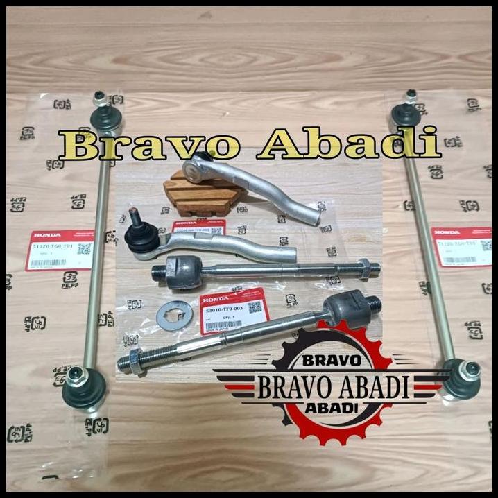 TERMURAH TIE ROD END + LONG TIE ROD + LINK STABIL MOBILIO , BRV 