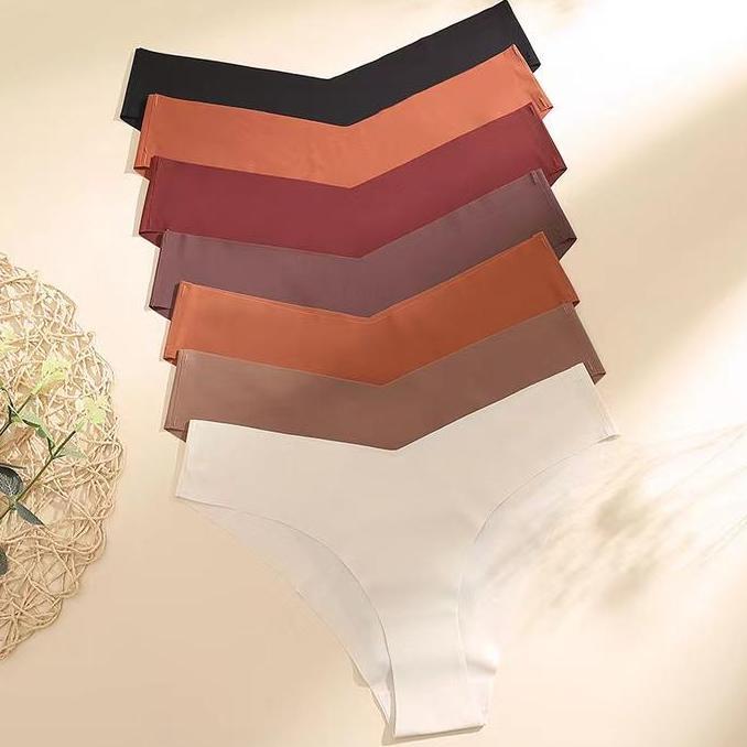 CELANA DALAM SEAMLESS V SHAPE UNDER WEAR WIRELESS TIPIS CD TANPA JAHITAN SIZE JUMBO CD-860