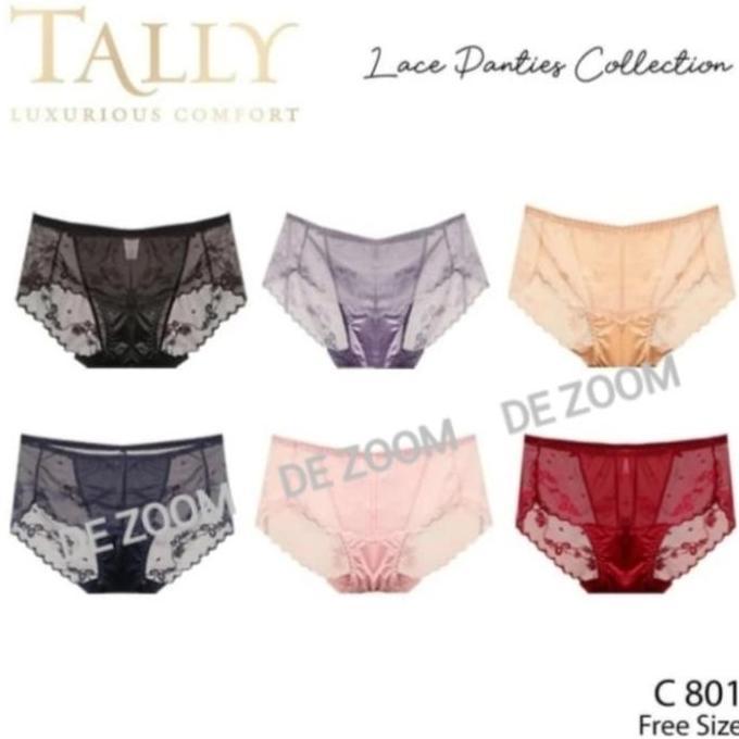 CD y Tally 801 Model Sepinggang Semi Transparan Fit To XL