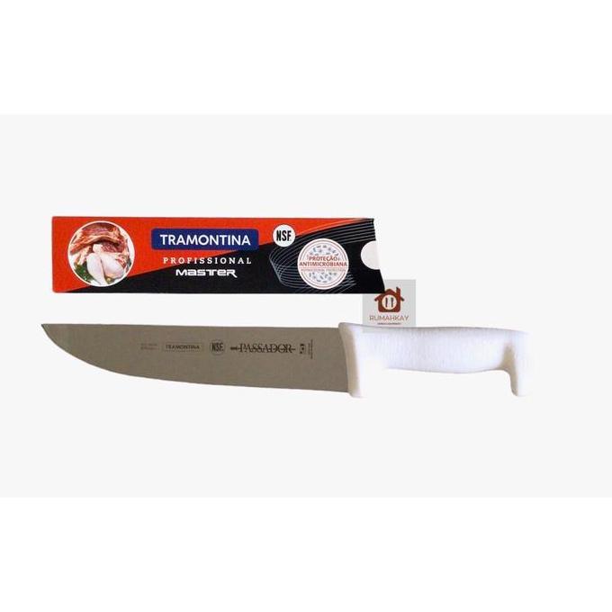 Tramontina Passador Butcher Knife 8inch / Pisau sembelih 20cm 24421/088 terlaris