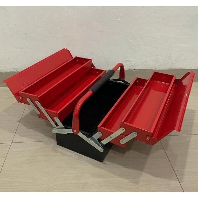 BEBAS ONGKIR - Toolbox kunci Tool box perkakas Tool box besi 3 tingkat Tempat kunci