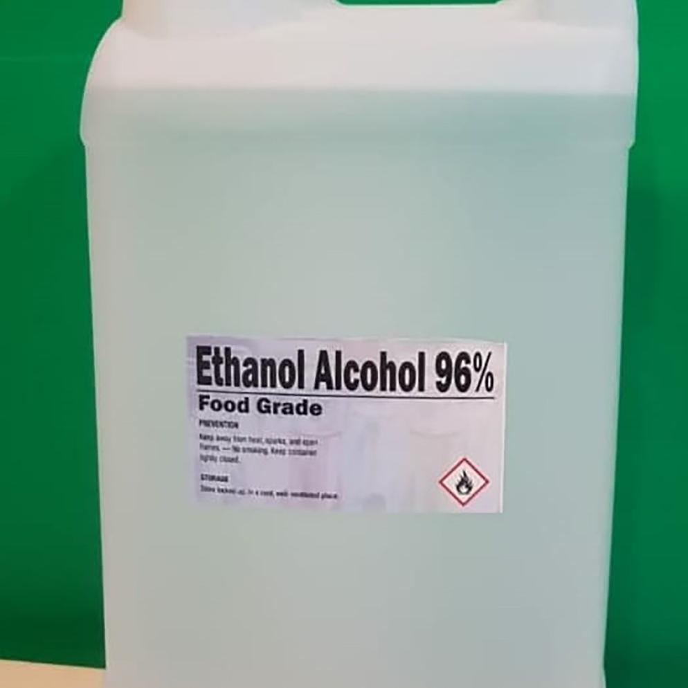 ETANOL ALKOHOL 96% 5000ml, FOOD GRADE
