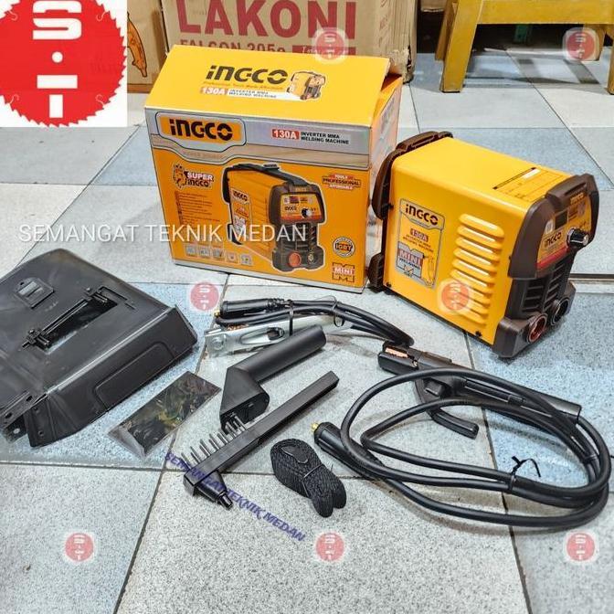 TERMURAH - MESIN TRAFO LAS MINI DIGITAL INGCO 130 A 130A MMA 13049 ING MMA13049