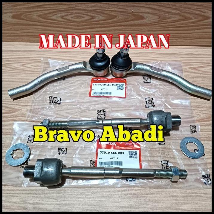 GRATIS ONGKIR TIE ROD END + 2PCS LONG TIE ROD JAZZ GD3 JAZZ OLD CITY GD8 JAPAN 