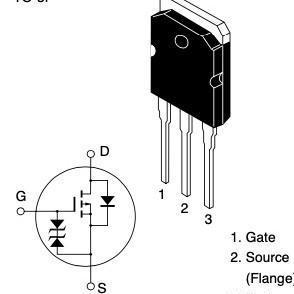 TERMURAH - Mosfet 2sk1058 2sj162 k1058 j162 TO-3P