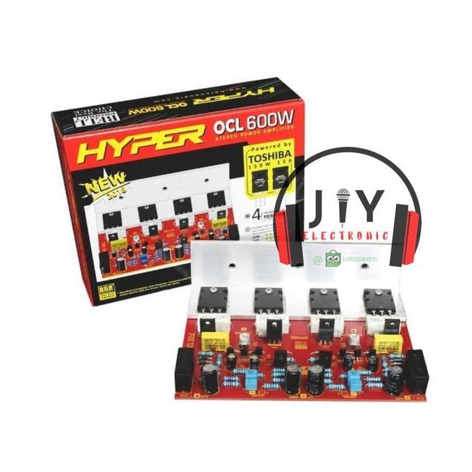 TERBARU - Kit Power Hyper OCL 600 watt 600W Stereo Power OCL 600W BGR