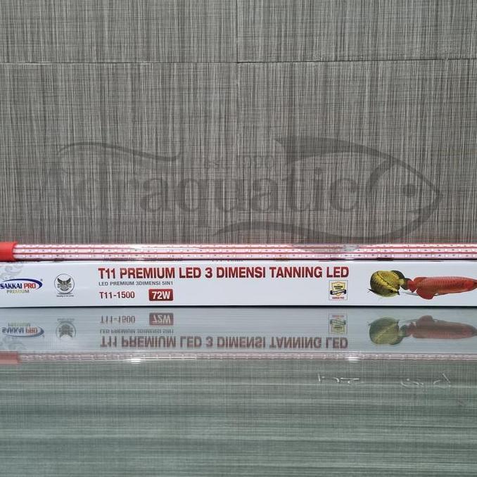 SAKKAI PRO T11-1500 72W LED 3 DIMENSI TANNING LAMP LAMPU CELUP ARWANA
