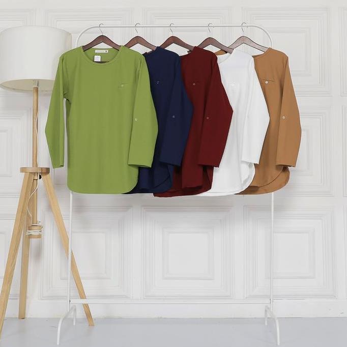 [NAYLA BLOUSE] KAOS ATASAN FENOMENAL WANITA LENGAN PANJANG muslim baju