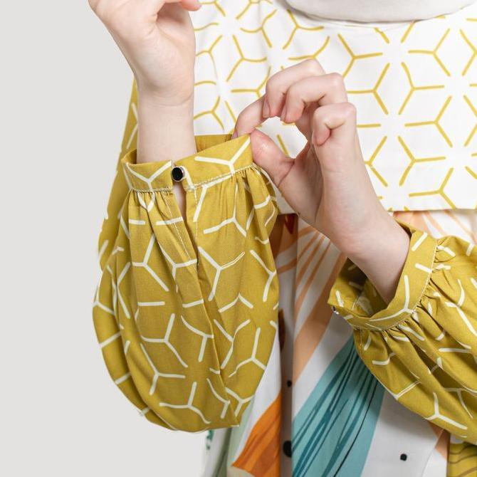 Tunik Full Print Bianca By Ameela.KL Katun Toyobo