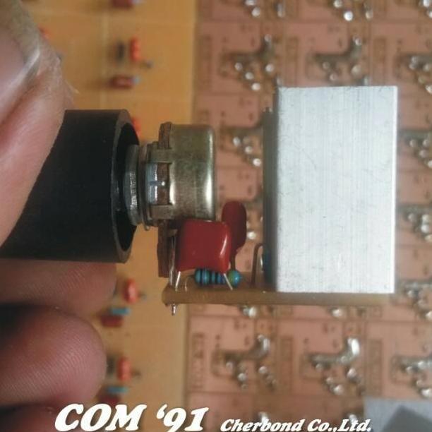 Allthebest- Dimmer 2000 Watt TRIAC BTA16 Pengatur Kecepatan Motor Dinamo