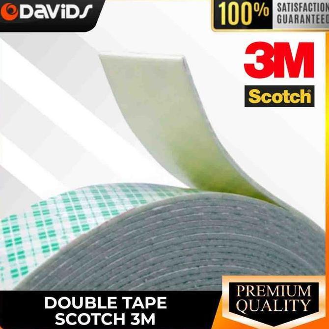 Allthebest- Double Tape Isolasi Dobel Tip Doubletip Solasi Super Kuat 3M 3217-3