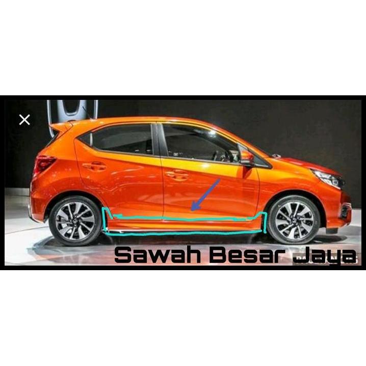 HOT DEAL SIDE SKIRT - COVER TRISPLANG BODY KIT SAMPING BAWAH PINTU HONDA ALL NEW BRIO SATYA - RS GEN
