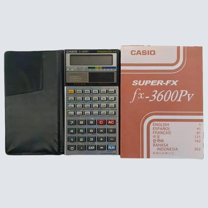 Kalkulator Merk Casio Seri SUPER-FX fx-3600Pv | Scientific Calculator [terbaik]