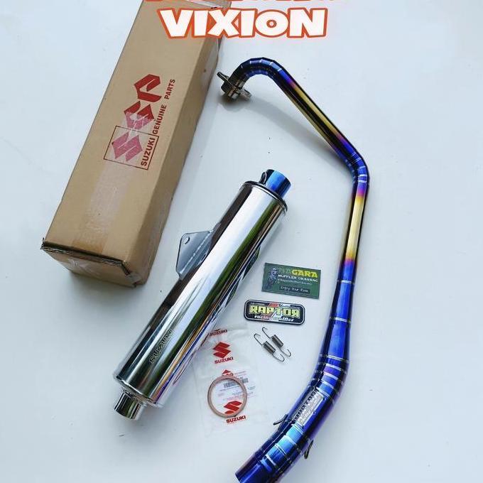 KNALPOT SATRIA FU 150 CKD /ORI LOKAL PNP DI YAMAHA VIXION ( KECUALI VIXION R)