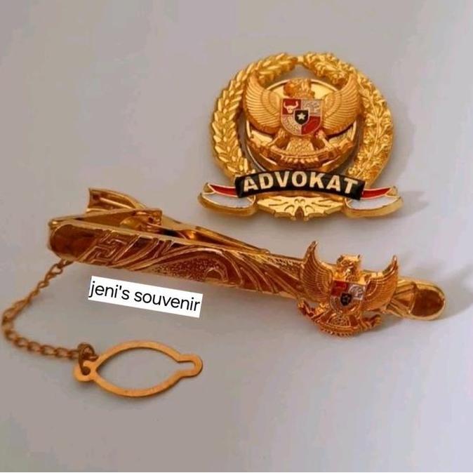 pin advokat dan jepit dasi garuda Magnet
